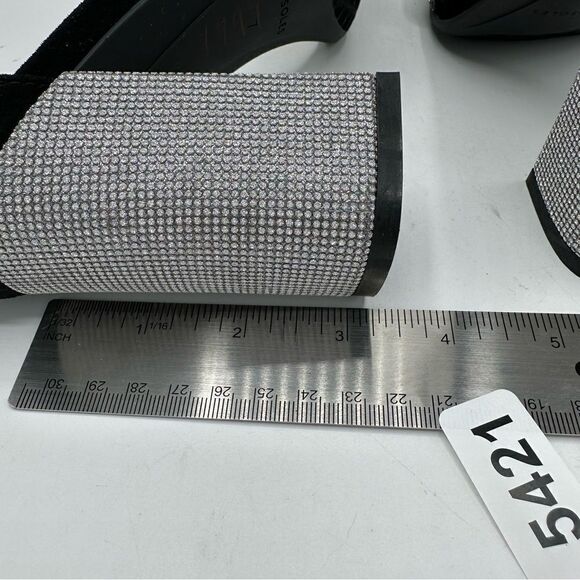 New Aerosoles Women’s Lana Crystal Heeled Ankle Strap Sandal in Black Size: 7M‎ - Picture 12 of 12